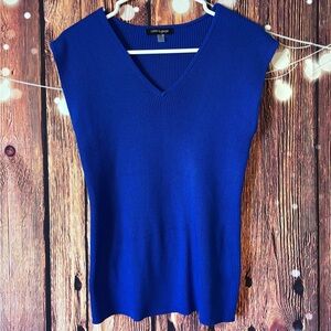 Cable & Gauge Royal Blue Knit Top